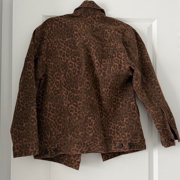 Cheetah Denim Jacket - Picture 10 of 13